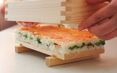 How to Make Pressed Sushi, a Traditional Food for Celebrations