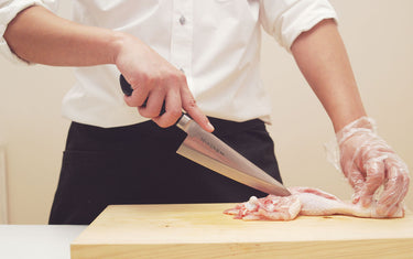 How to Use a Boning Knife to Cut Apart Chicken Carcass