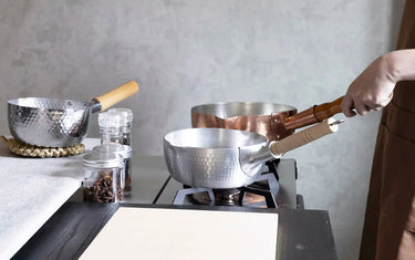 Three yukihira saucepans