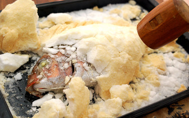 Salt-Crusted Sea Bream Loved By a Japanese Samurai, Hideyoshi Toyotomi