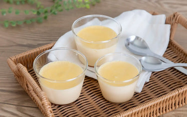 Pudding in pudding cups