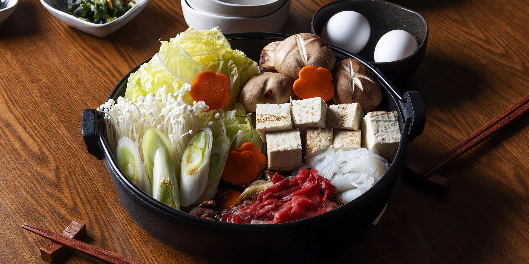 Discover our great selection of Sukiyaki supplies on Globalkitchen Japan.