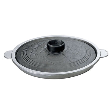 EBM Aluminum Yakiniku Barbecue Griddle with Lid