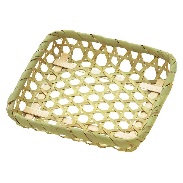 EBM Bamboo Serving Basket Square 10pcs Globalkitchen Japan