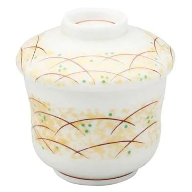 EBM Porcelain Chawanmushi Cup with Lid Musashino