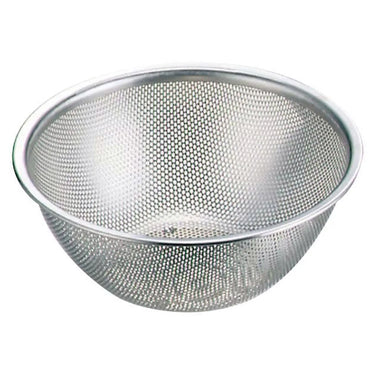 Fujii Stainless Steel Antibacterial Perforated Colander