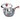Gyokkodou Stainless Steel Milk Pan 130mm with Lid
