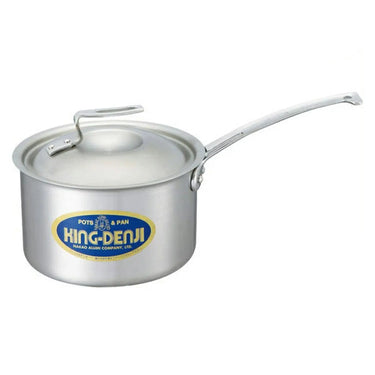 Nakao-Alumi New King Denji Stainless Steel Induction Deep Saucepan with Scale