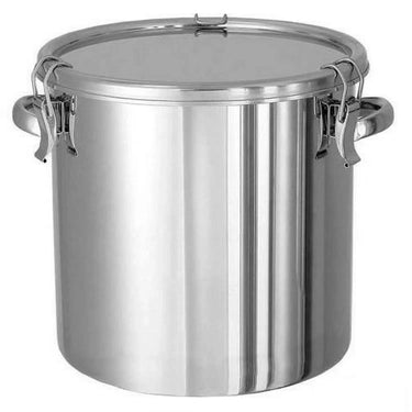 Nitto Kinzoku Stainless Steel Airtight Food Container with Handles