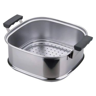 Peach Brand Stainless Steel Square Steamer Insert