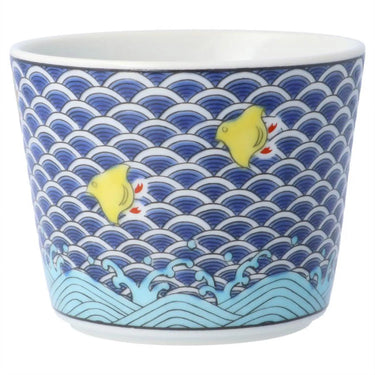 Seikou Kissho Kutani Porcelain Cup Chidori