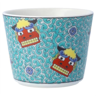Seikou Kissho Kutani Porcelain Cup Shishimai