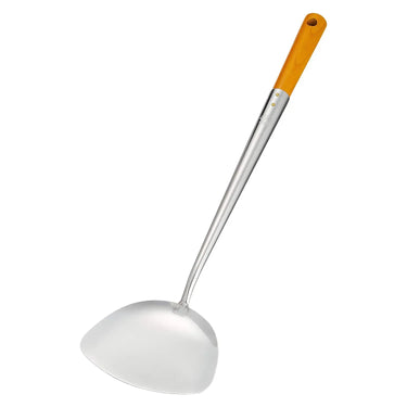 TKG Stainless Steel Wok Spatula (Chuan) with Short Handle
