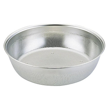 Yukiwa HACCP Stainless Steel Shallow Perforated Rice Washing Colander