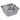Yukiwa Stainless Steel Rectangular Perforated Draining Basket with Handles