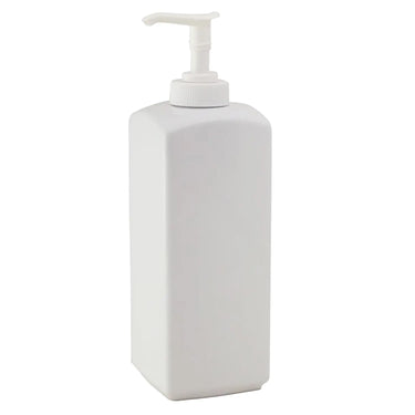 Zero Japan Ceramic Square Pump Dispenser Bottle 430ml