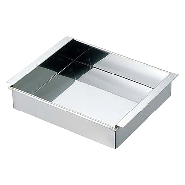 EBM Stainless Steel Tamago-Dofu Mold Kansai Style