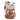 Kutani Ware Porcelain Maneki Neko Figurine Overglaze Painting