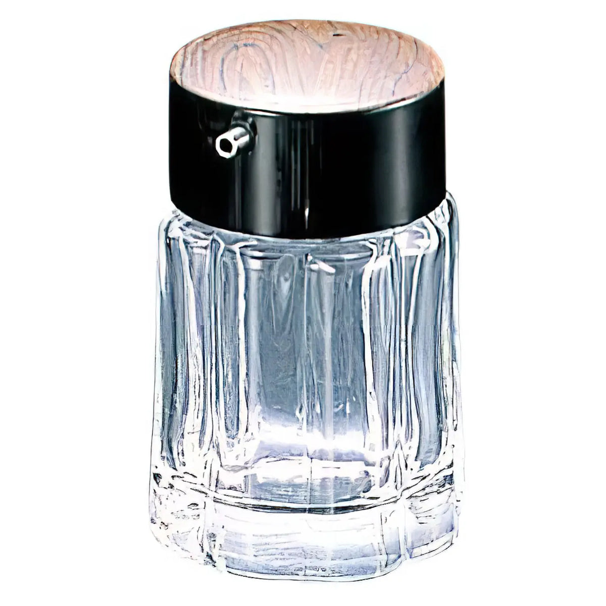 Ninomiya Crystal Glass Cruet Soy Sauce Wood Pattern