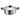 Sori Yanagi 3-Ply Stainless Steel Induction Casserole 22cm