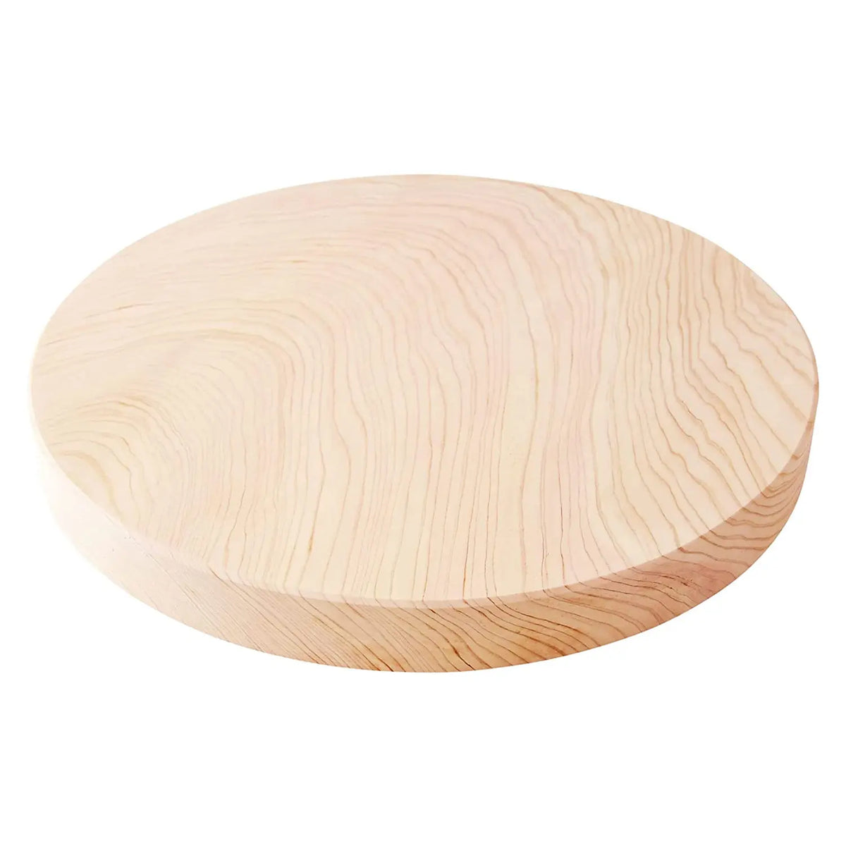 Yamacoh Hinoki Cypress Wooden Round Cutting Board