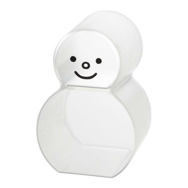 Akebono Snowman Double-Sided Rice Measuring Cup 0.5-Go & 1-Go Measuring Cups