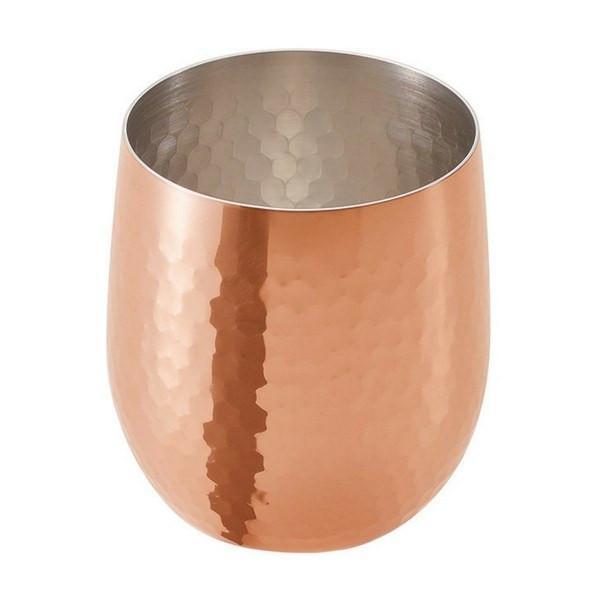 Asahi Copper Whiskey Rocks Glass 340ml Single (CNE960) Copper Drinkware