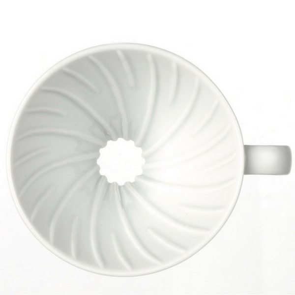 Hario V60 Coffee Dripper Plastic Size 01 (White) — Hario UK