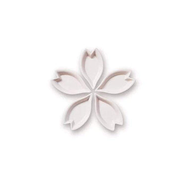 hiracle Sakura Porcelain Petal Plates (Set of 5/3 Colours) Pink Plates