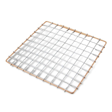Marujyu Stainless Steel Barbecue Grill Intercrimp Woven Wire Mesh for Hida Konro Barbecue Grill Mesh