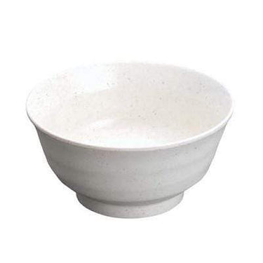 Min MelaMine Dinnerware Donburi Rice Bowl (2 Colours) 15cm / White Bowls