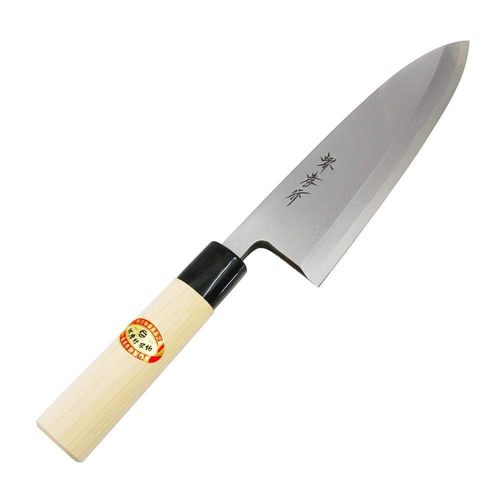 Sakai Takayuki Kasumitogi Shirogami Carbon Steel Deba Knife Deba Knives