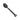 Takeda Stainless Steel Spanner shaped Black Spoon Spoon