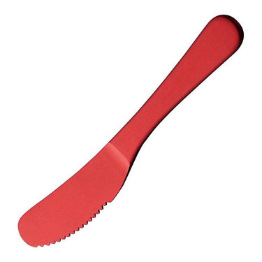 Todai Nukumori Aluminium Butter Knife Red Butter Knives