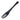 Todai Nukumori Aluminium Cake Fork Black Forks