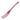 Todai Nukumori Aluminium Dessert Fork Pink Forks