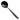 Todai Rikyu Black Bouillon Spoon Spoons