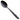 Todai Rikyu Black Crystal Pattern Dessert Spoon Spoons