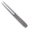 Todai Rikyu Black Stainless Steel Cocktail Stick Kanzashi Hanakagome Cocktail Sticks