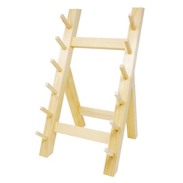 Yamacoh Katana-Style Wooden Knife Rack for 6 Knives (10301) Knife Racks