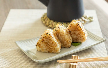 Finished yaki onigiri