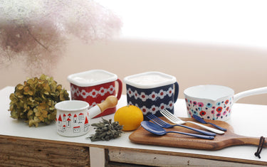 Cute and Pop Yutaka Horo Enameled Ware