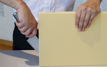 How to Use Hasegawa Wood Core Soft Rubber Peelable Cutting Board