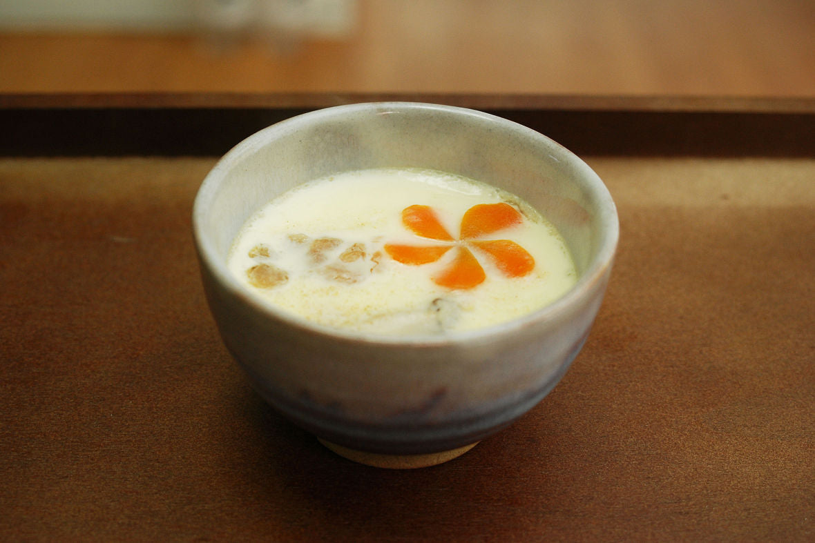 How to cook ”Chawanmushi”, Japanese Traditional Steamed Egg Custard, for Celebrations
