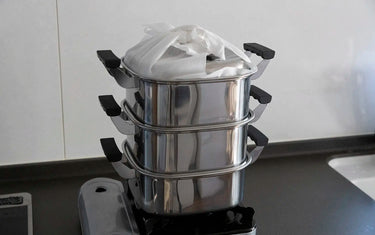 Three-Tier steamer by PEACH BRAND