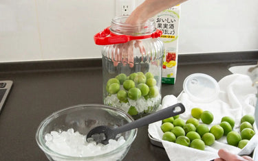 Making Homemade Japanese Fruit Liqueur