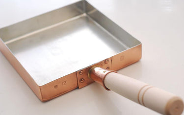 A dedicated cookware, tamagoyaki pan