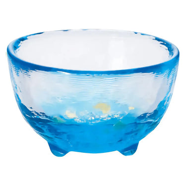 Aderia Tsugaru Vidro Glass Footed Guinomi Sake Cup 50ml