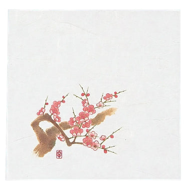Artec Laminated Paper Food Serving Sheet Plum Blossom