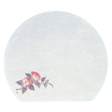 Artec Washi Paper Half Moon Placemat Camellia 100 Sheets